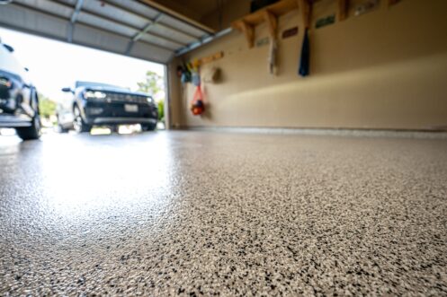 Epoxy garage flooring services in Phoenix, AZ